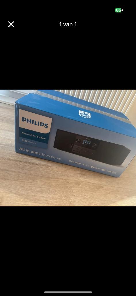 Philips radio, Ophalen of Verzenden, Nieuw, Radio