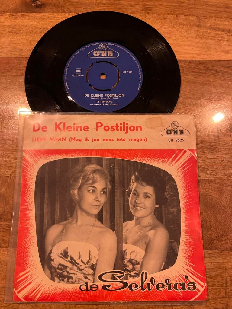 De Selvera's - De Kleine Postiljon Single, Cd's en Dvd's, Vinyl Singles, 7 inch, Single, Ophalen of Verzenden, Zo goed als nieuw
