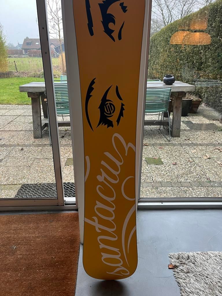 Santa Cruz Snowboard - Gebruikt, Sport en Fitness, Snowboarden, Ophalen of Verzenden, Gebruikt, Board
