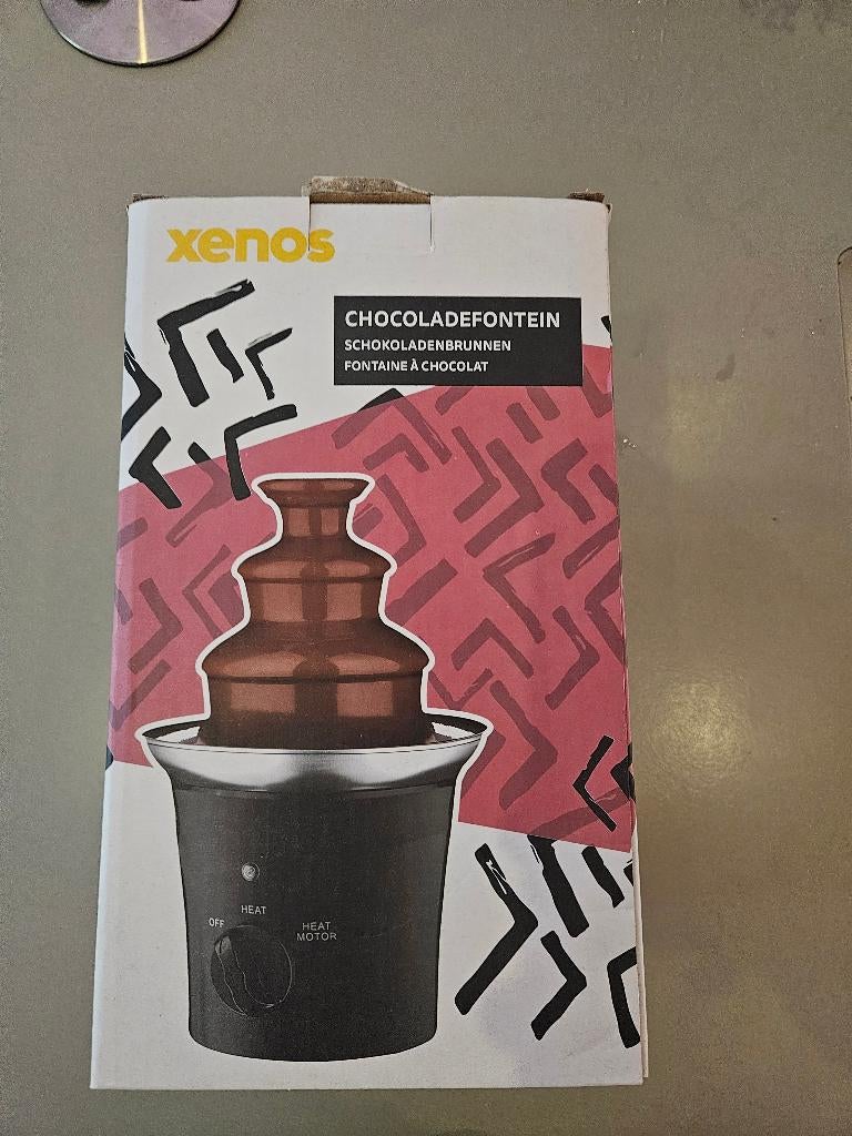 Chocoladefontein, Witgoed en Apparatuur, Fonduesets, Ophalen of Verzenden, Zo goed als nieuw, Elektrisch, Fondueset