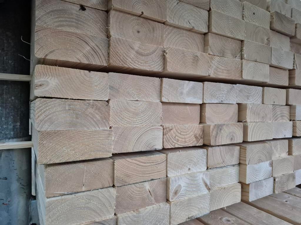38x89mm vuren sls 300 en 480cm lengtes AANBIEDING!, Ophalen, Nieuw, 250 cm of meer, Balken