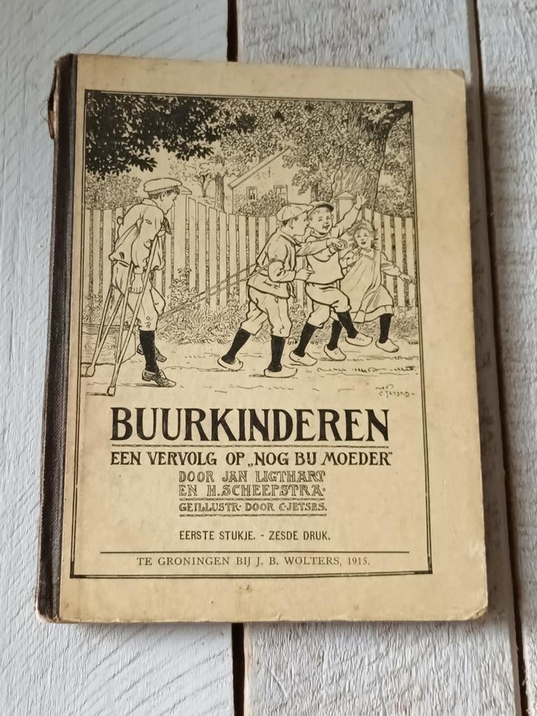 Oud kinderboek: Buurkinderen, 1915, Ophalen of Verzenden