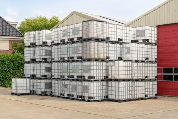 ibc containers gebruikt: laatste stuks!, 150 liter of meer, Ophalen, Gebruikt, Kunststof