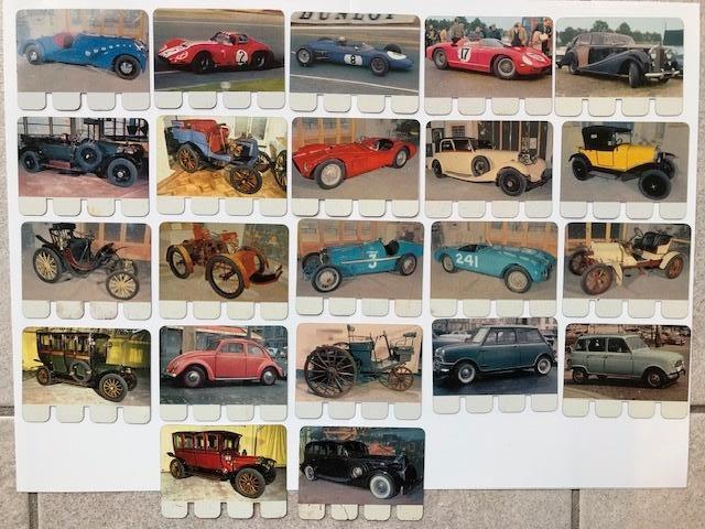 Autoplaatjes metaal  COOP  Seritova, Verzamelen, Automerken, Motoren en Formule 1, Ophalen of Verzenden, Gebruikt, Auto's