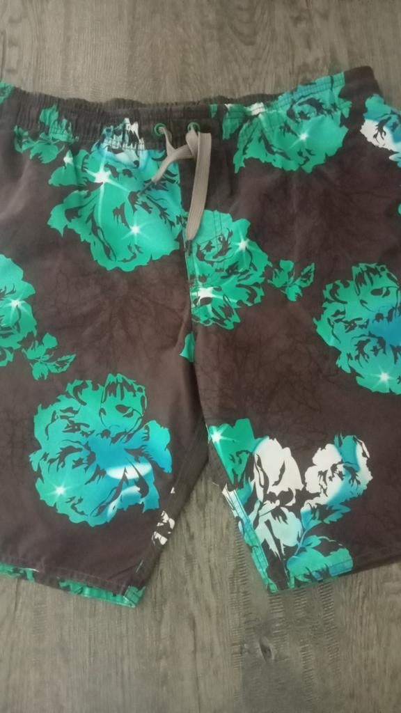 O'Neill Zwemshort Bloemen Maat M, Kleding | Heren, Badmode en Zwemkleding, Ophalen of Verzenden, Maat 48/50 (M), O'Neill, Zwemshort