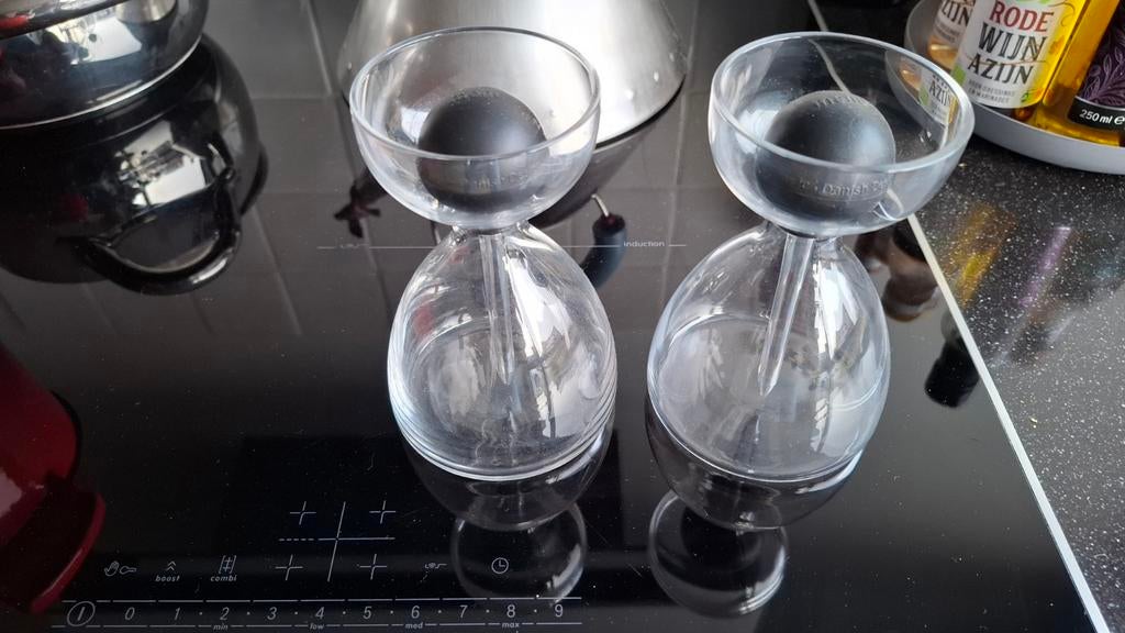 Danish Design olie & azijn stel, Huis en Inrichting, Keuken | Servies, Glas of Glazen, Nieuw, Ophalen of Verzenden, Glas
