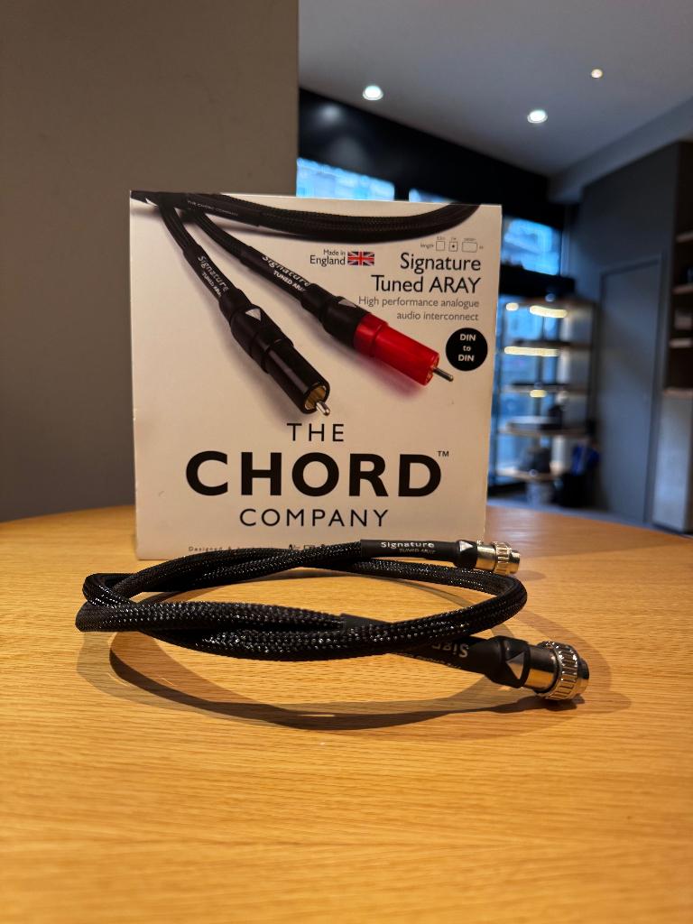 Chord Signature Aray DIN 3-kabel  - 1m, Ophalen, Zo goed als nieuw, Minder dan 2 meter, Overige kabels