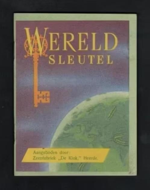 Atlasje Wereldsleutel Nederland Europa Wereld Zeepfabriek, Verzamelen, Ophalen of Verzenden, Zo goed als nieuw