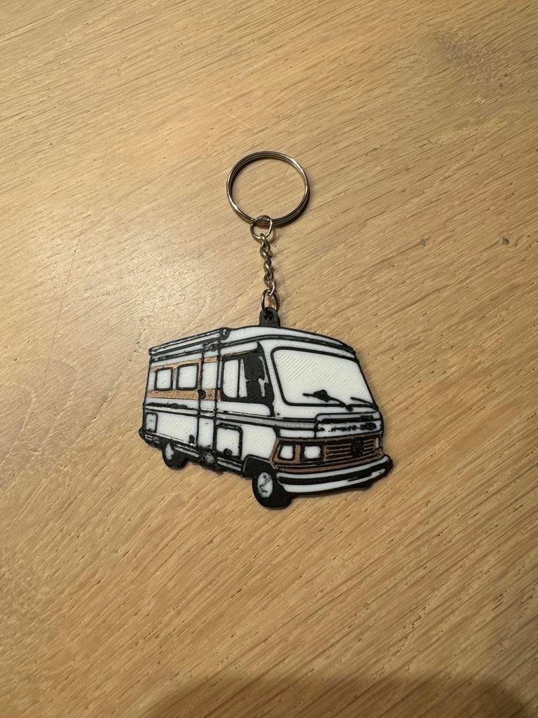 Hymer S550 - S660 camper sleutelhanger, Ophalen of Verzenden, Nieuw