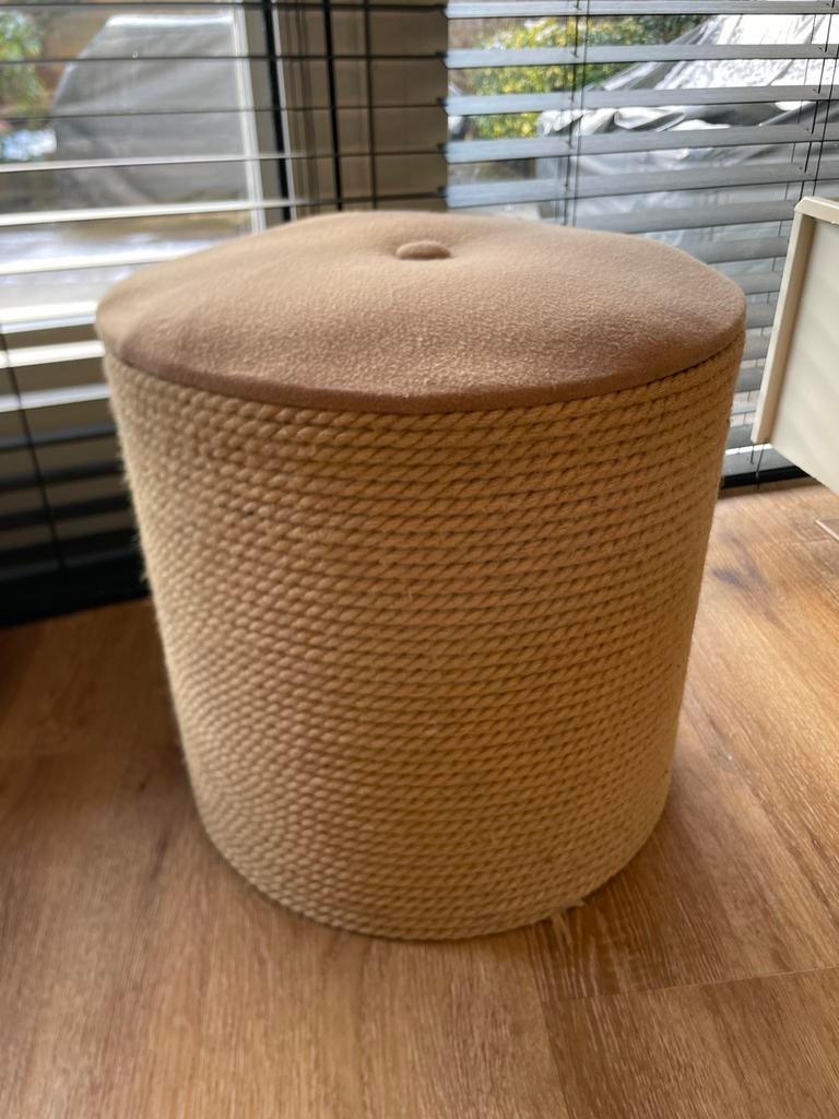 Krab en opberg ton, Ophalen, Zo goed als nieuw, Rond, Minder dan 50 cm