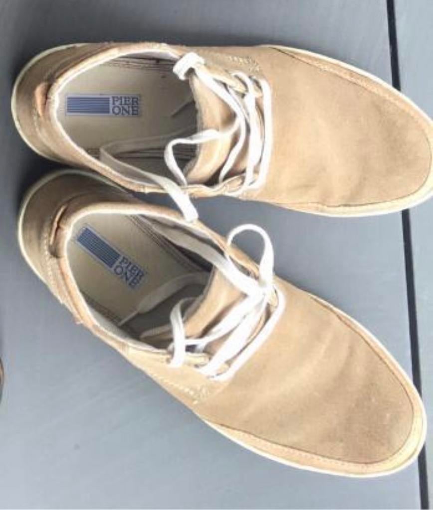 Pier One Suède Bootschoenen Maat 41, Kleding | Heren, Schoenen, Zo goed als nieuw, Boots, Overige kleuren, Ophalen of Verzenden