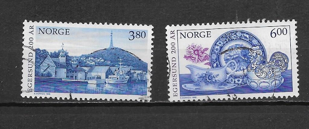 Noorwegen 1998, Verzenden, Noorwegen, Gestempeld