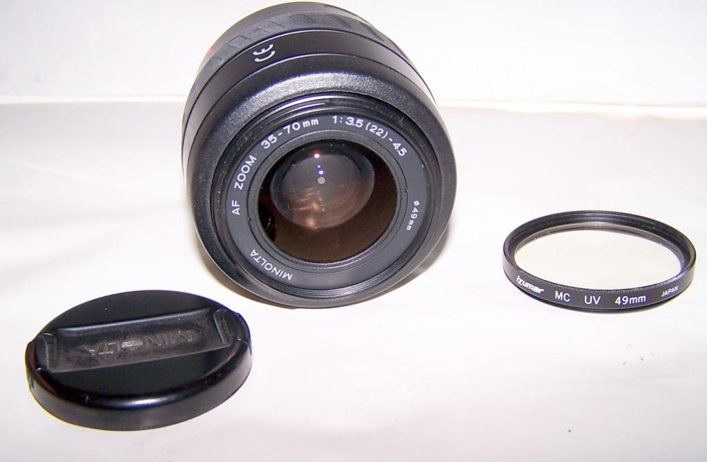 Minolta Af Zoom 35-70mm 1:4.5(22)-4,5. Geschikt v Sony Alpha, Ophalen of Verzenden, Zo goed als nieuw, Standaardlens, Zoom