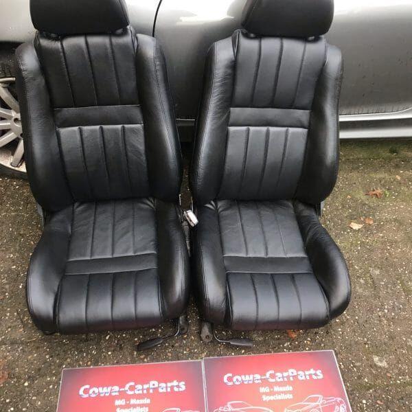 mgf mgtf Mg F Mg TF zwarte leren nieuwe stoelen, Auto-onderdelen, Ophalen of Verzenden, Nieuw