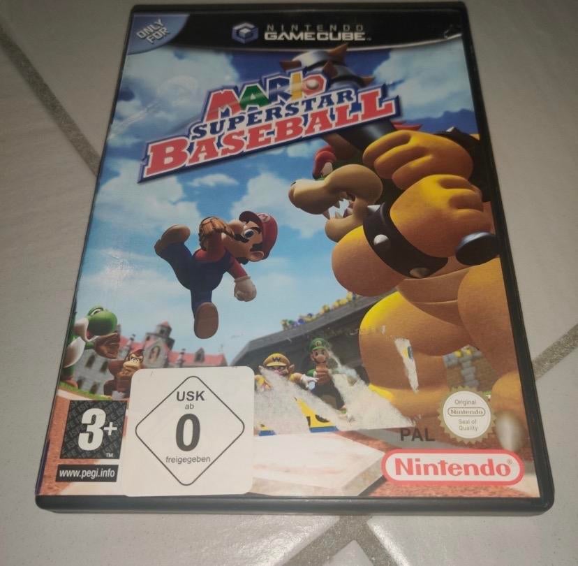 Mario Superstar Baseball - Gamecube, Spelcomputers en Games, Games | Nintendo GameCube, Gebruikt, 1 speler, Eén computer, Ophalen of Verzenden