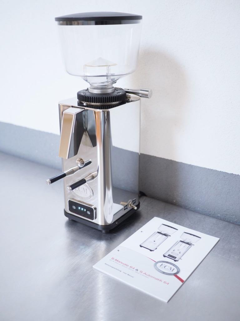 ECM Manufacture S-Automatik 64 G.O.D. Bonenmaler koffiemolen, ECM Espresso Coffee Machines Manufacture GmbH, Refurbished, Ophalen of Verzenden
