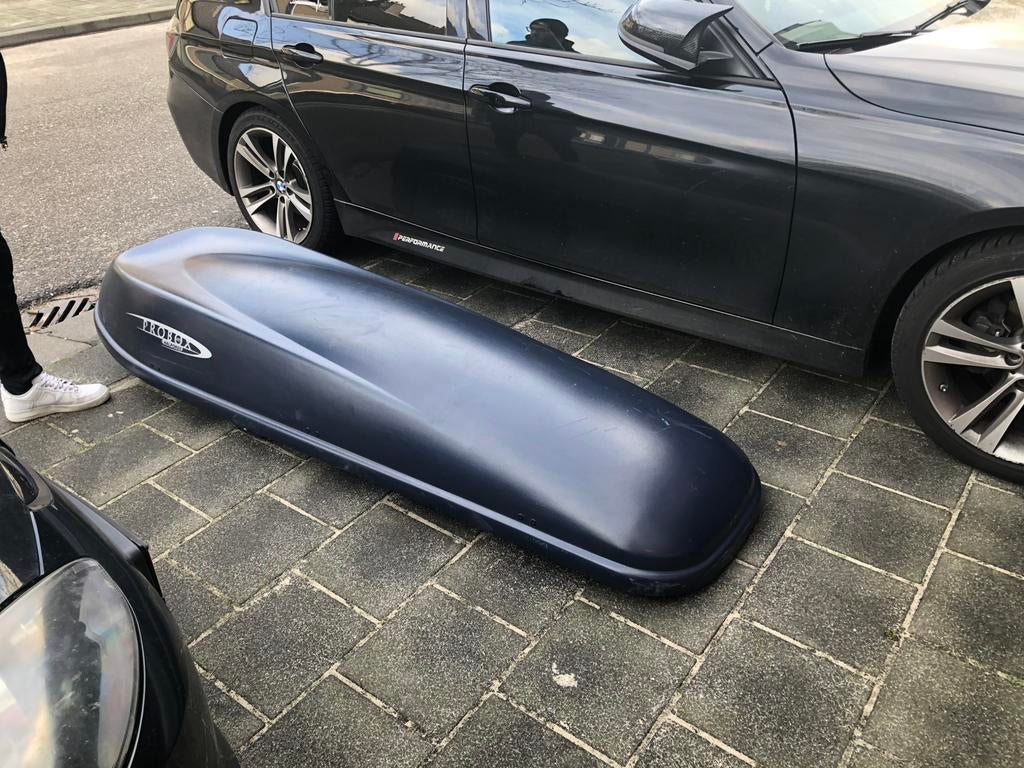 Skibox dakkoffer te huur, Auto diversen, Dakkoffers, Ophalen