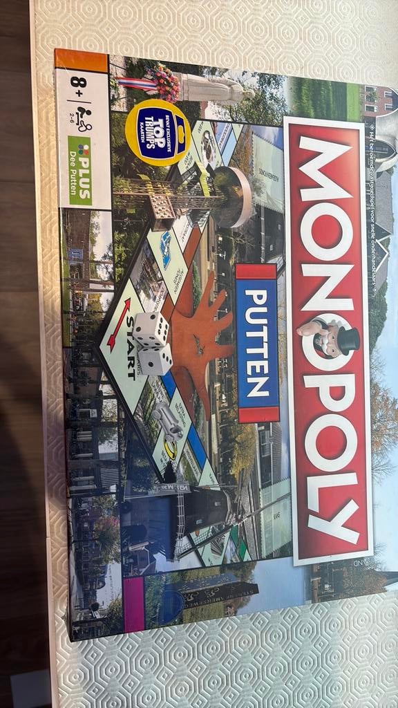 Monopoly nieuw putten nog in folie, Vijf spelers of meer, Ophalen of Verzenden, Nieuw