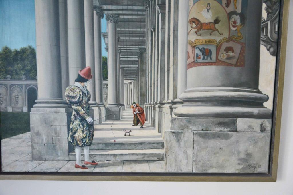 schilderei Jan v. den Berg - de Nieuwe Nederlandse Realisten, Antiek en Kunst, Ophalen of Verzenden