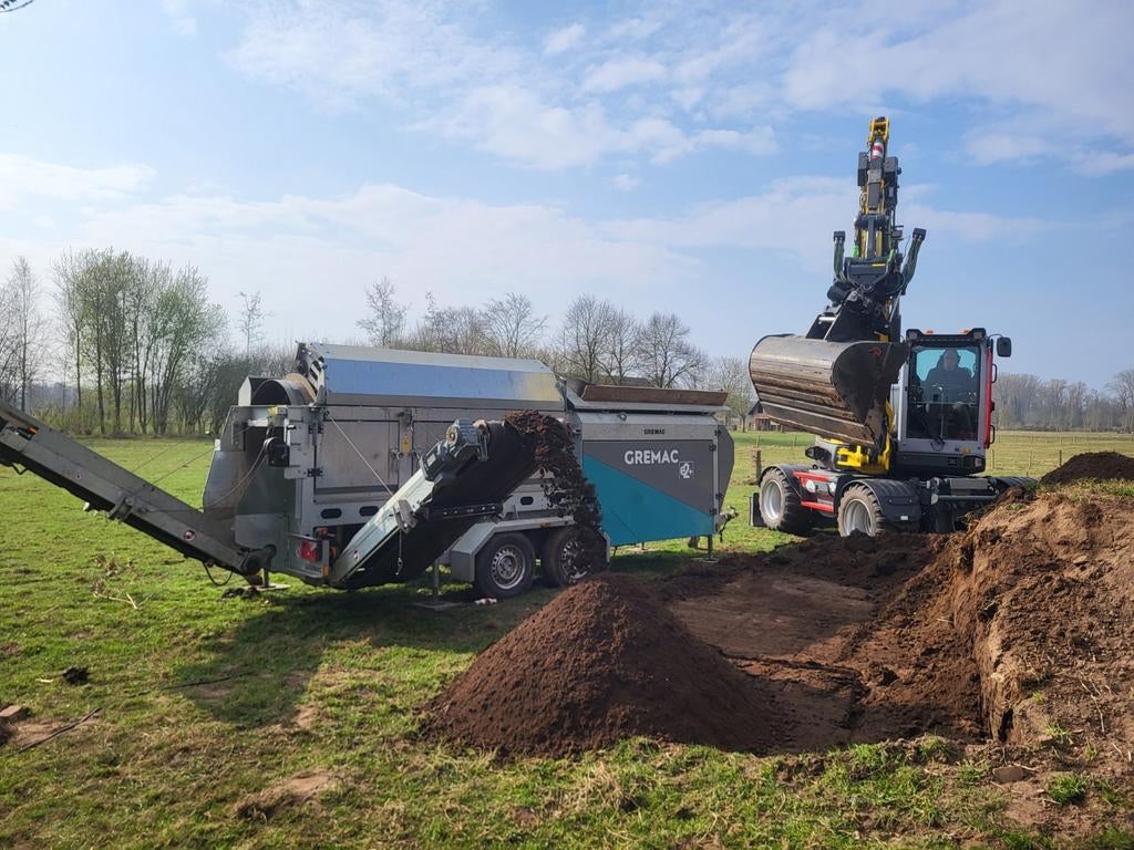Te huur trommelzeef, Zakelijke goederen, Agrarisch | Werktuigen, Ophalen of Verzenden