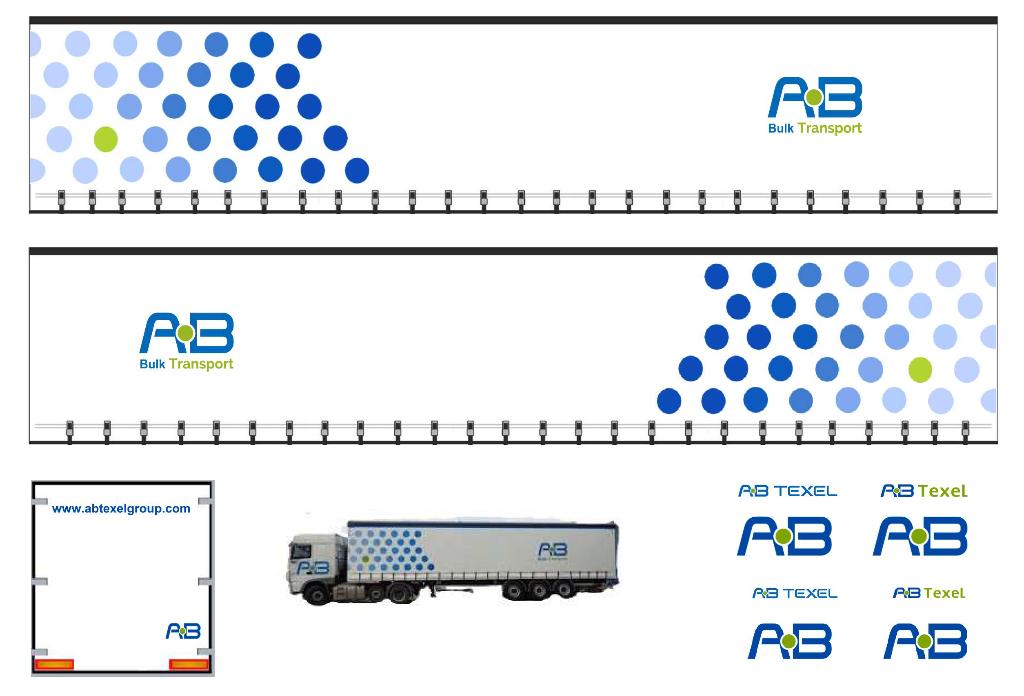 Vrachtauto decal 1:50 AB Texel transport group ( Bulk ), Verzenden, Nieuw, Bus of Vrachtwagen, Overige merken