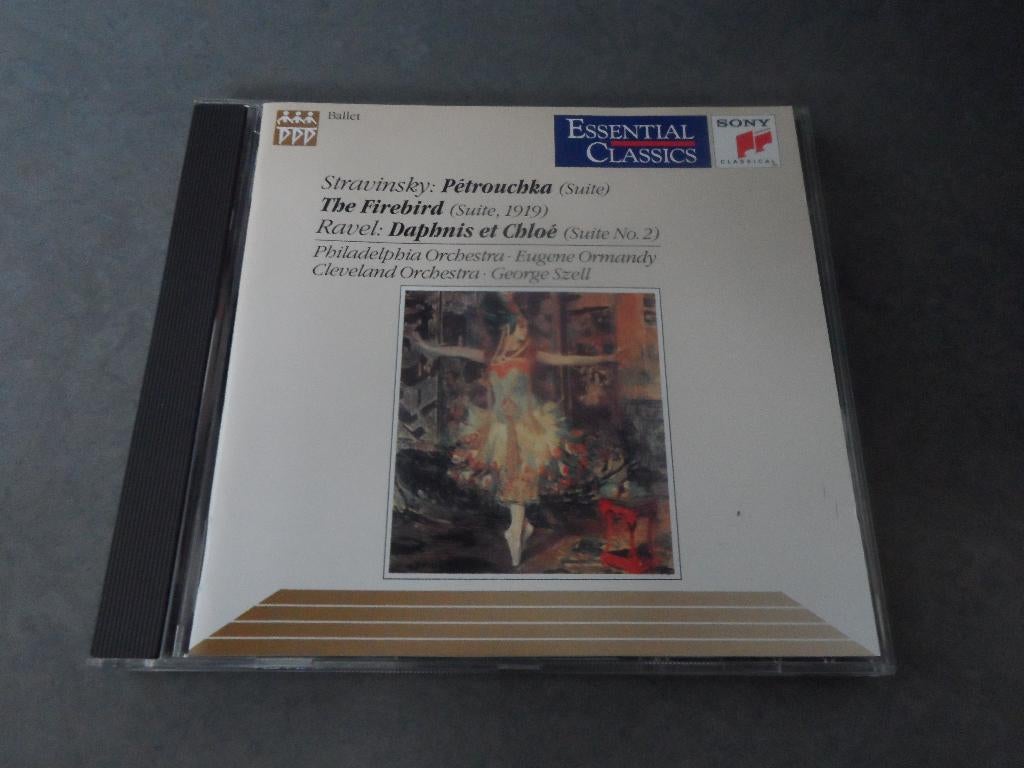Stravinsky, Ravel, Eugene Ormandy, George Szell - CD, Verzenden, Modernisme tot heden, Gebruikt, Overige typen