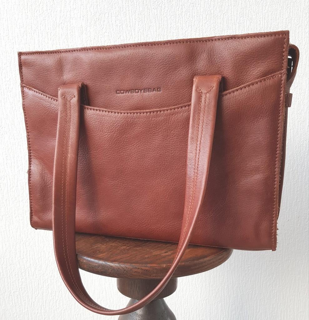 Cowboysbag Bag Lismore cognac Nieuw!, Verzenden, Nieuw, Bruin, Handtas