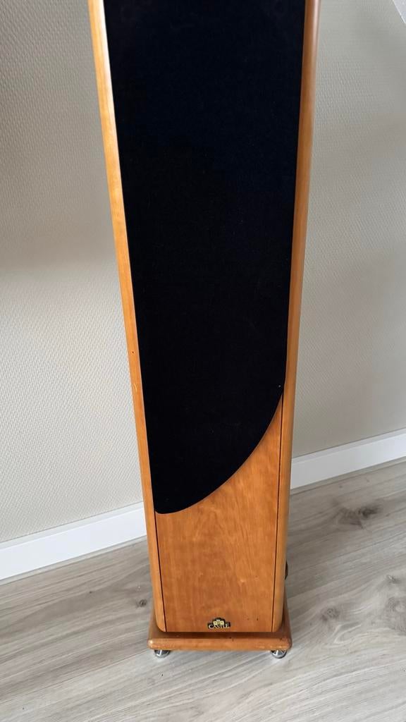Castle Acoustics Stirling 3 Vloerstaande Luidsprekers (Set), Audio, Tv en Foto, Luidsprekers, Ophalen of Verzenden, Gebruikt, Front, Rear of Stereo speakers