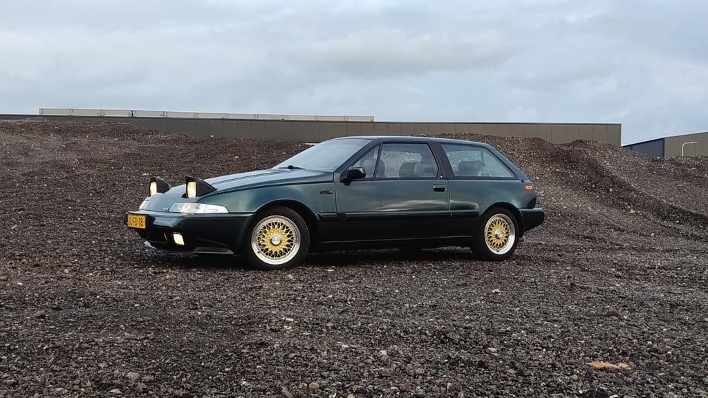 Volvo 480GT 2.0 E2 1994 Groen, Auto's, Volvo, Particulier, Benzine, Hatchback, Handgeschakeld, Origineel Nederlands, Groen, Voorwielaandrijving