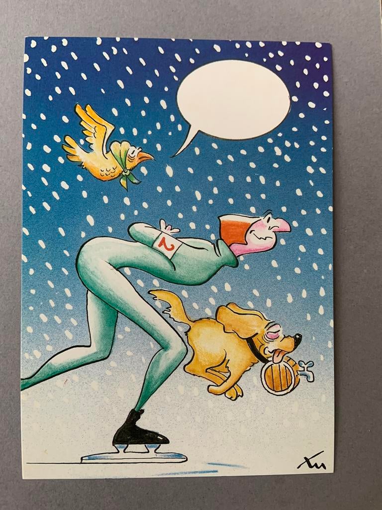 Schaatsen , KNSB Olympische Winter Spelen, Ophalen of Verzenden, 1980 tot heden, Ongelopen, Sport en Spel