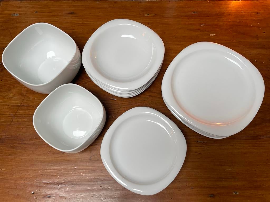 Rosenthal Suomi Servies - Diverse Borden en slaschalen, Huis en Inrichting, Keuken | Servies, Ophalen, Gebruikt, Effen, Porselein