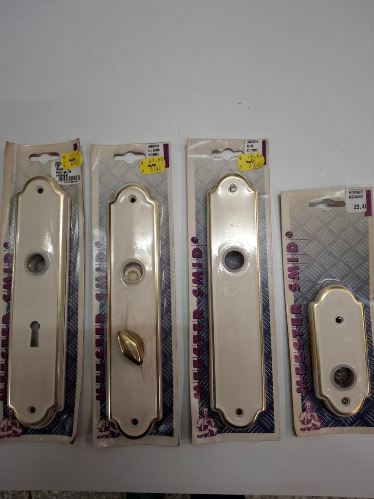 Schilden, Ophalen of Verzenden, Nieuw, Koper of Messing, Klink of Kruk