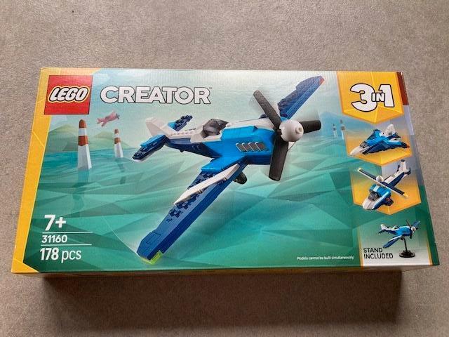 LEGO 31160 Luchtvaart: racevliegtuig, Ophalen of Verzenden, Nieuw