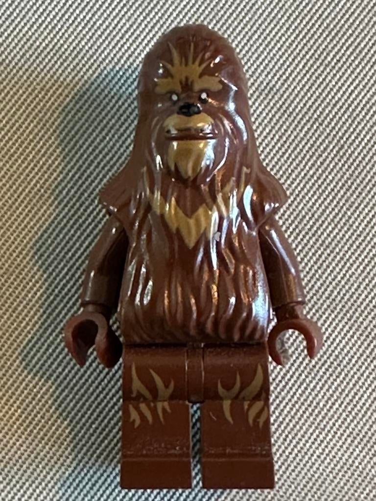 Lego Star Wars Wookiee Warrior Minifiguur sw1028, Ophalen of Verzenden, Zo goed als nieuw, Losse stenen, Lego