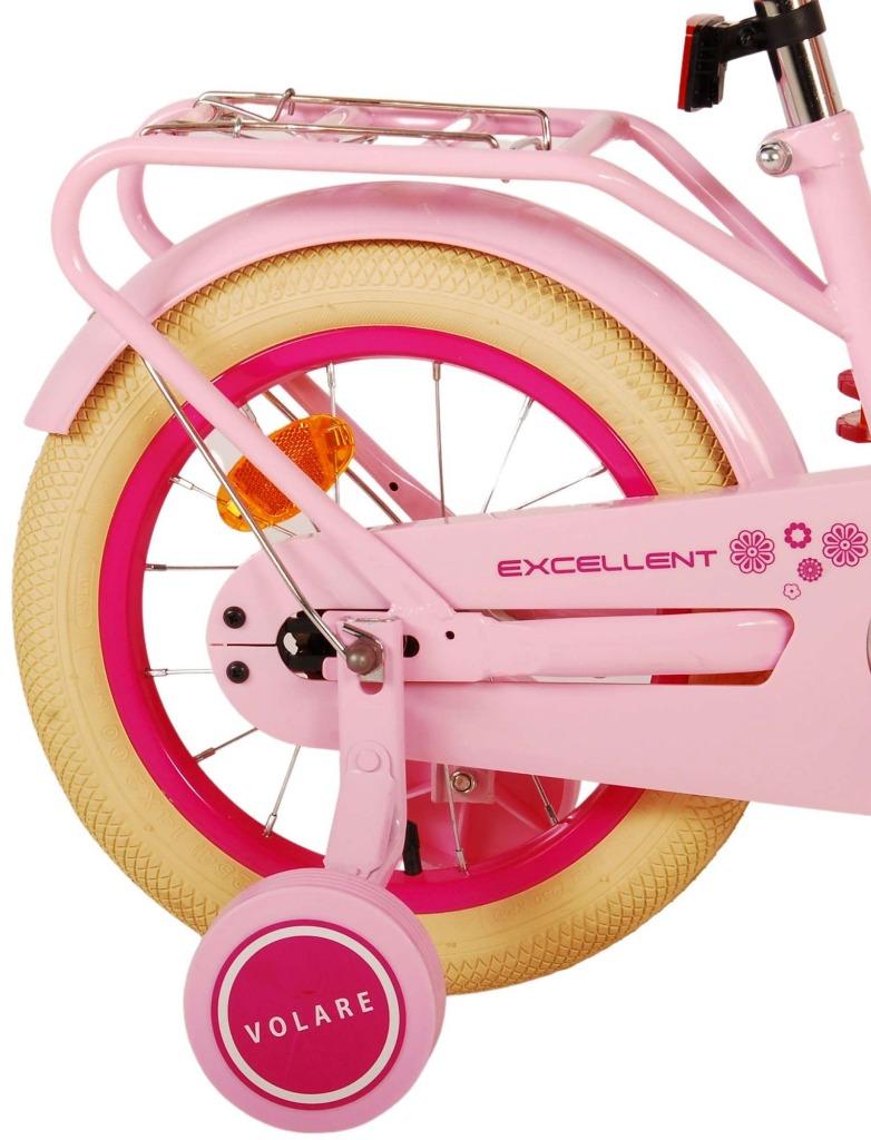 FIETSMASTER Volare Excellent Kinderfiets - Meisjes - 14 inch, Zijwieltjes, Nieuw, Minder dan 16 inch, Volare