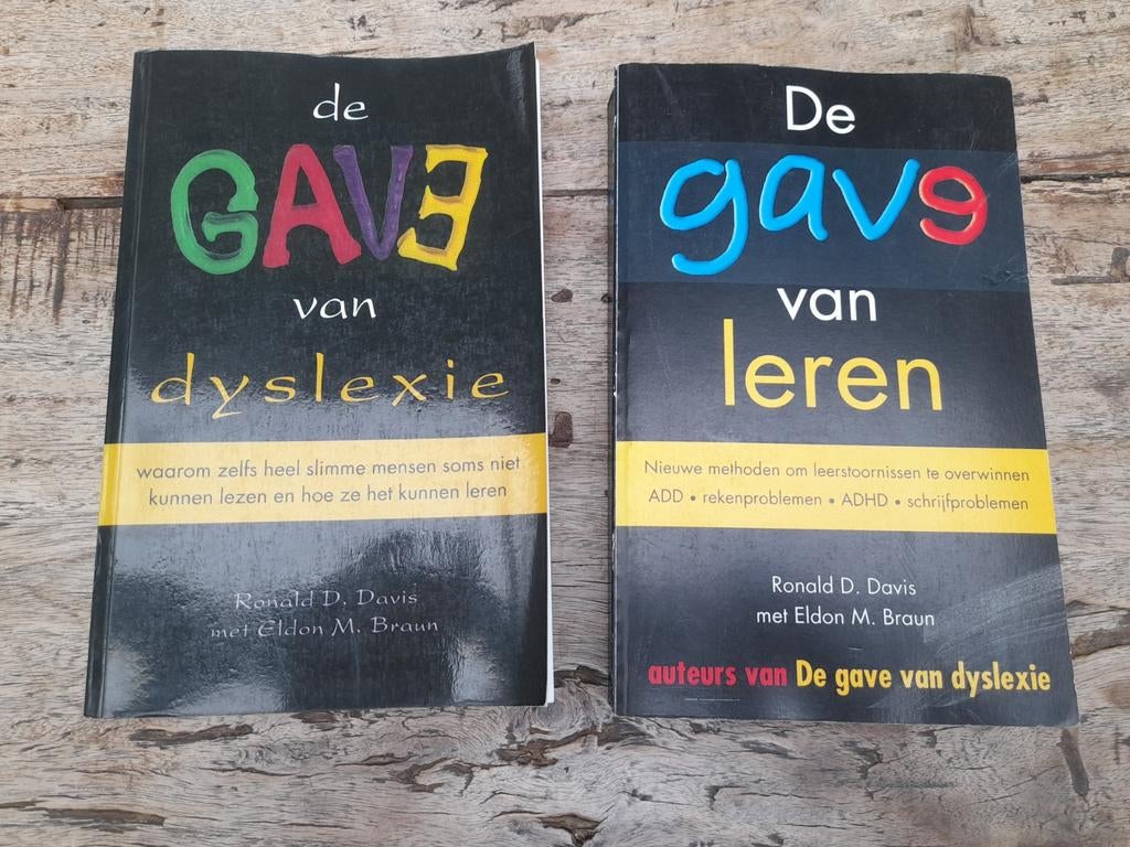Gave van Dyslexie, Gave van leren Ronald Davis, Boeken, Advies, Hulp en Training, Gelezen, Ophalen of Verzenden