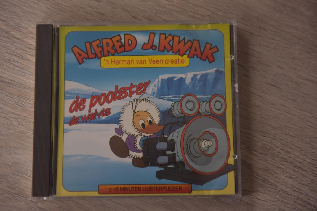 ALFRED J. KWAK -- DE POOLSTER / DE WALVIS, Boeken, Verzenden, Herman van Veen, Cd
