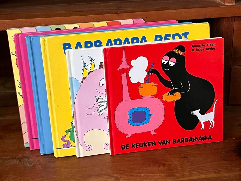 6 Vintage Barbapapa Kinderboeken - Collectors Items, Ophalen of Verzenden, Gelezen, Sprookjes