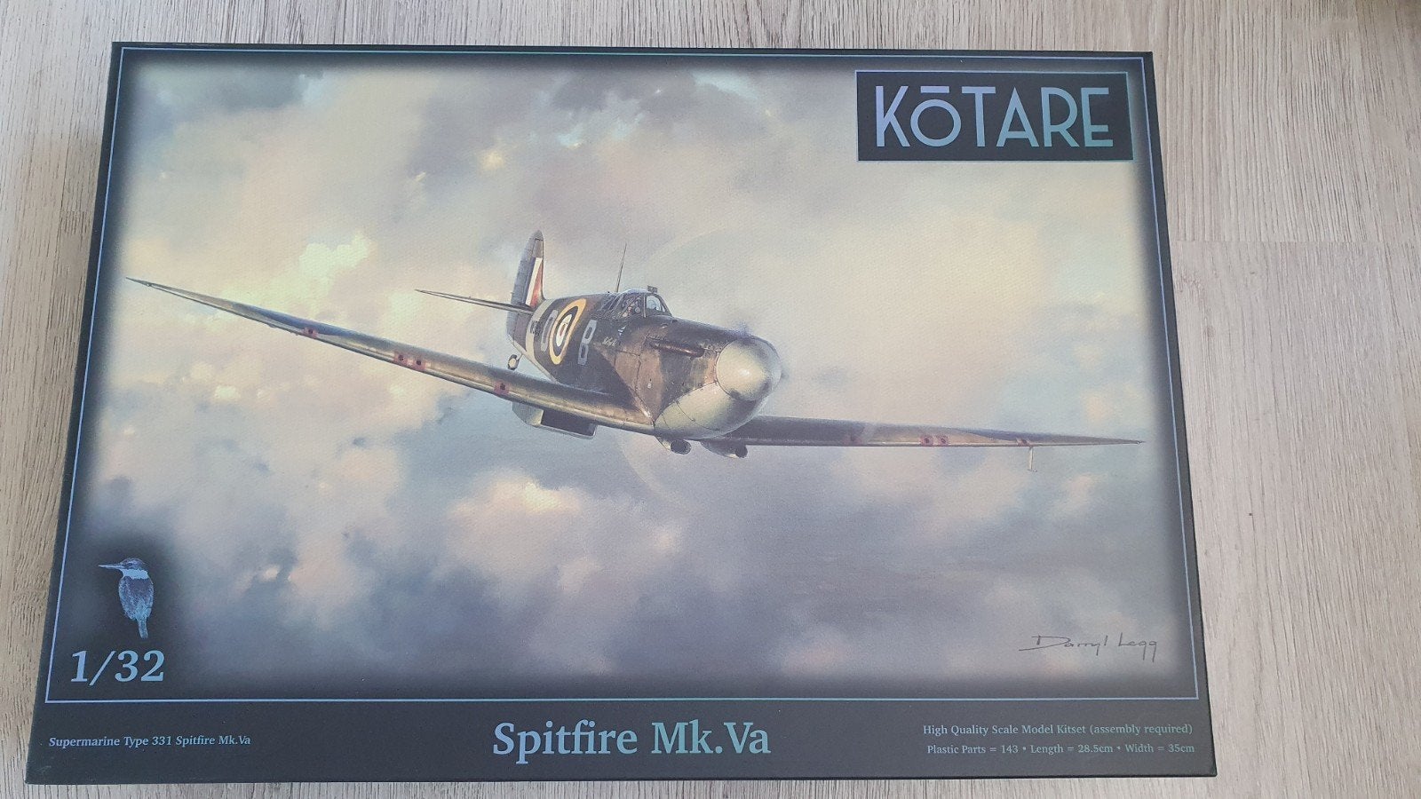 Kotare 1/32 Spitfire Mk. Va, Overige merken, Nieuw, Ophalen of Verzenden, Groter dan 1:72