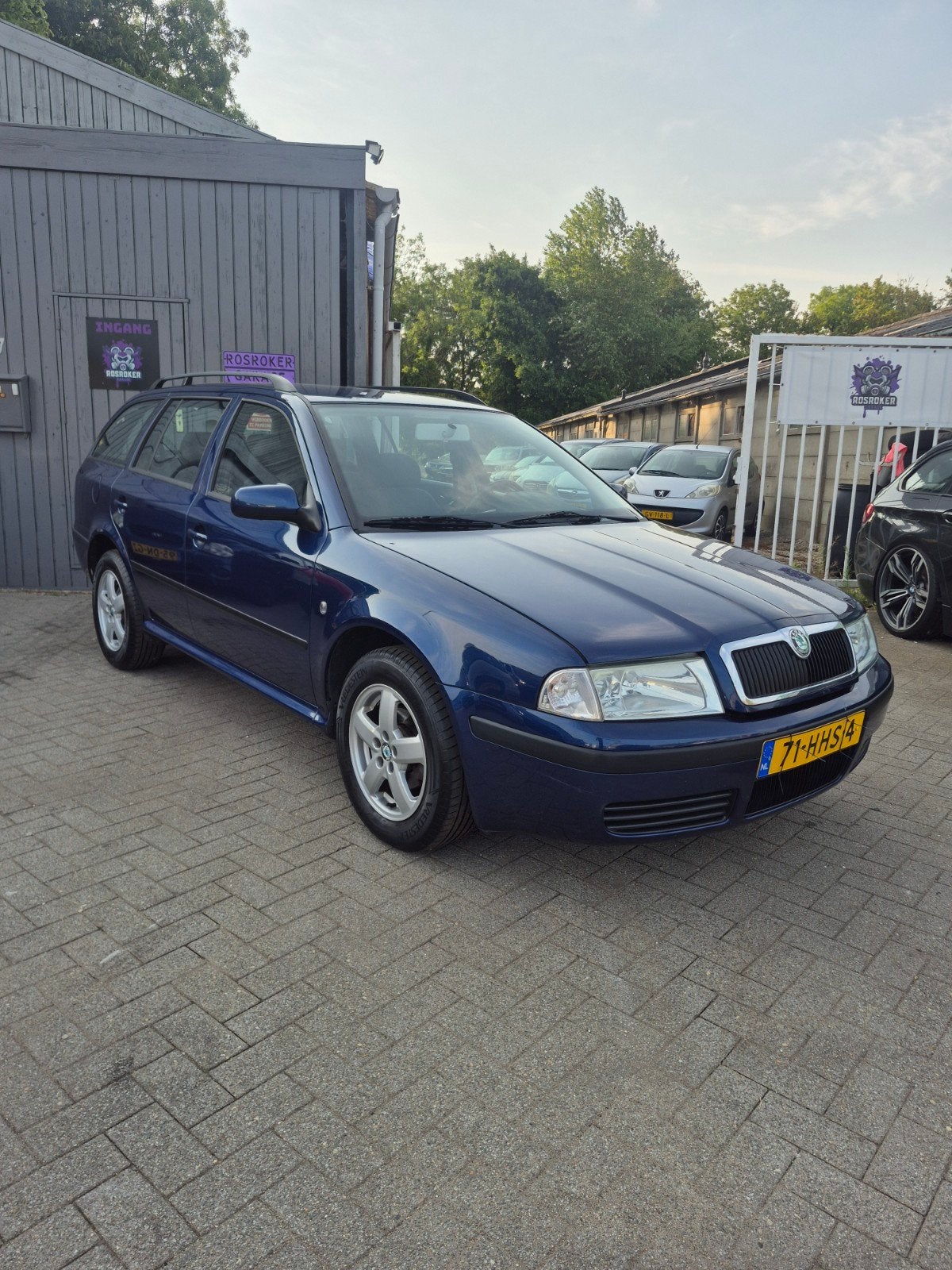 Skoda Octavia 1.6 Combi 75KW 2008 Blauw, Auto's, Skoda, Voorwielaandrijving, 4 cilinders, Blauw, 1200 kg