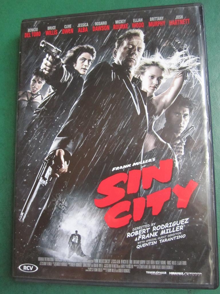 Sin City (2005), Cd's en Dvd's, Dvd's | Thrillers en Misdaad, Zo goed als nieuw, Maffia en Misdaad, Vanaf 16 jaar, Ophalen of Verzenden