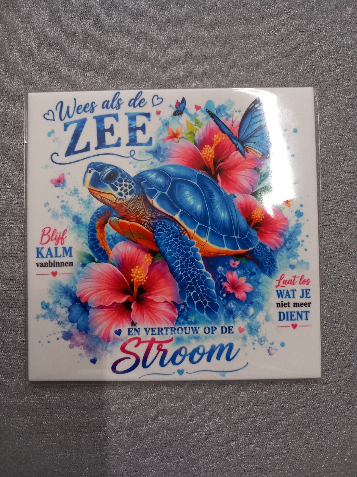 Leuke en grappige tegeltjes met inspirerende teksten, Ophalen of Verzenden
