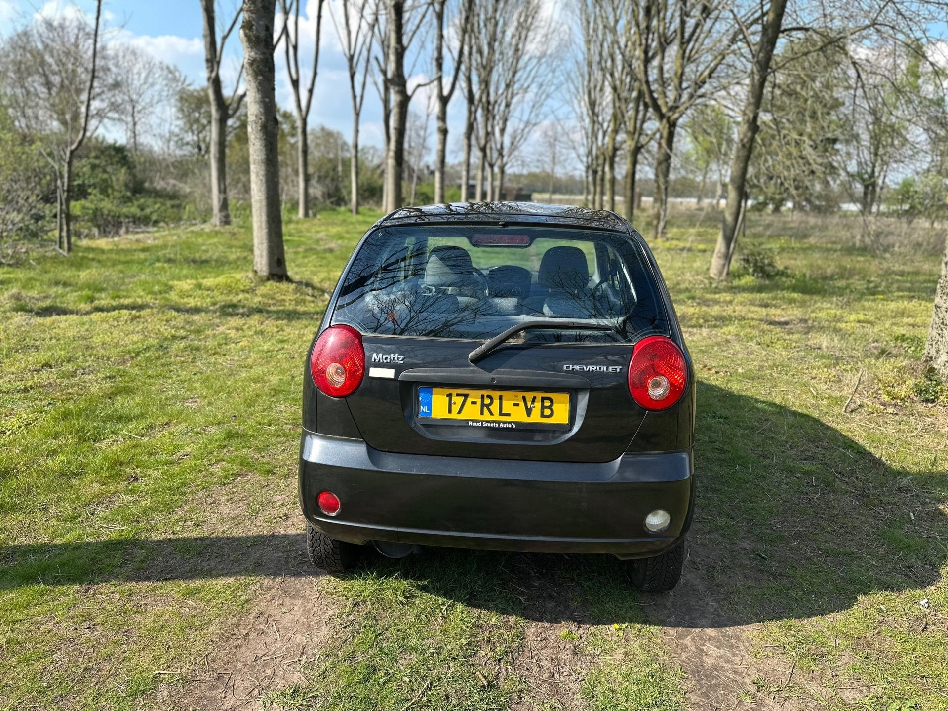 Chevrolet Matiz 1.0 Style APK 24-04-2027, Auto's, Voorwielaandrijving, 400 kg, Zwart, Origineel Nederlands