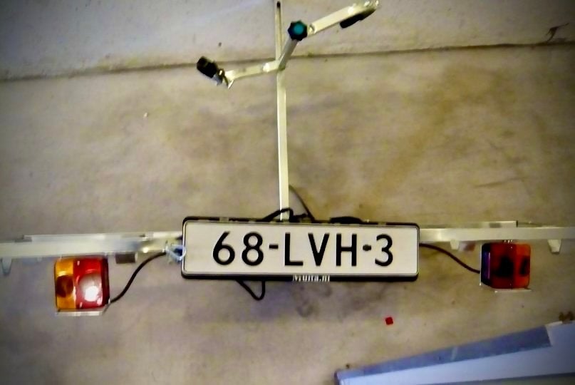 Multa Fietsendrager voor 2 fietsen - Gebruikt, Auto diversen, Fietsendragers, Gebruikt, Trekhaakdrager, 2 fietsen, Ophalen