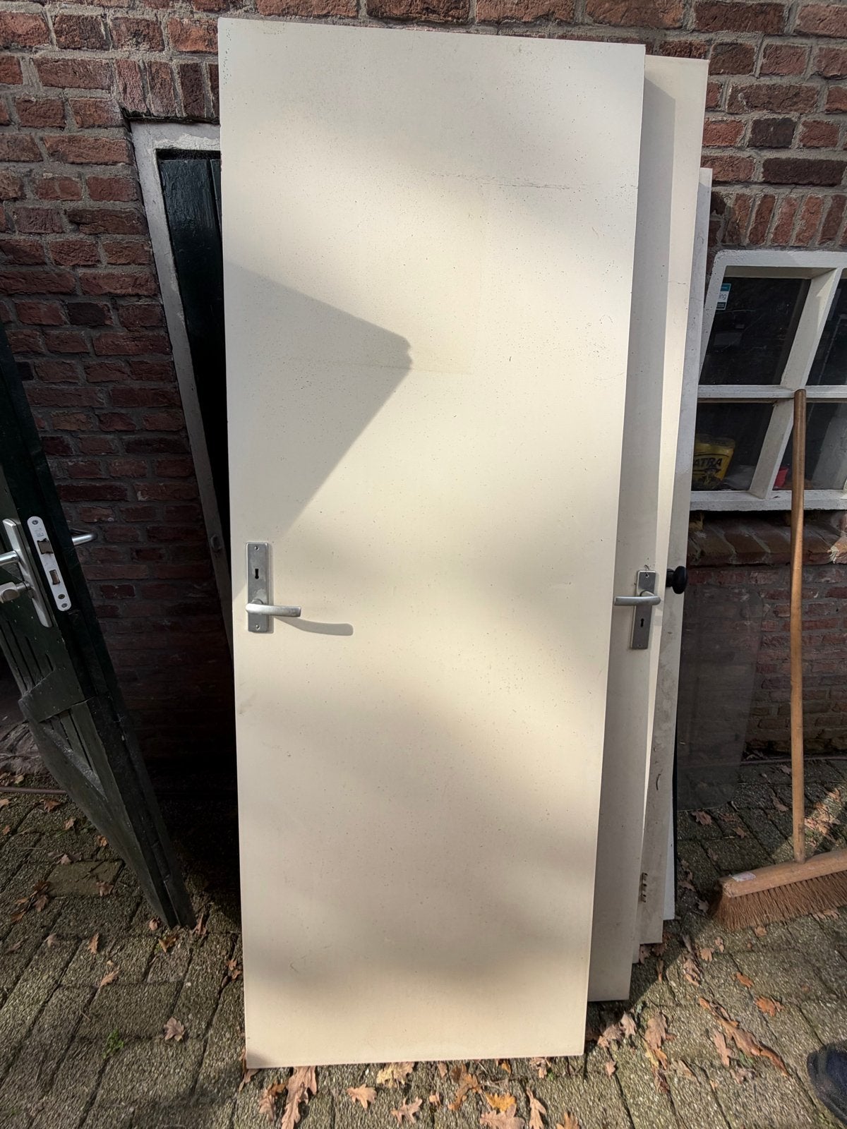 Binnendeur 76,5 x 221 cm - Gebruikt, Doe-het-zelf en Verbouw, Ophalen, Gebruikt, Minder dan 80 cm, 215 cm of meer