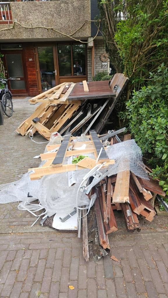 Kozijnhout, Minder dan 3 m³, Ophalen