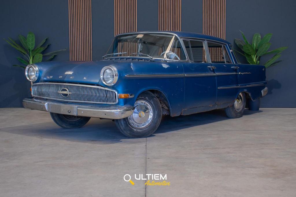 Opel Kapitän P 2.6 L 1962 | Barnfind Uniek Project, Auto's, Automaat, 2605 cc, Blauw, Origineel Nederlands