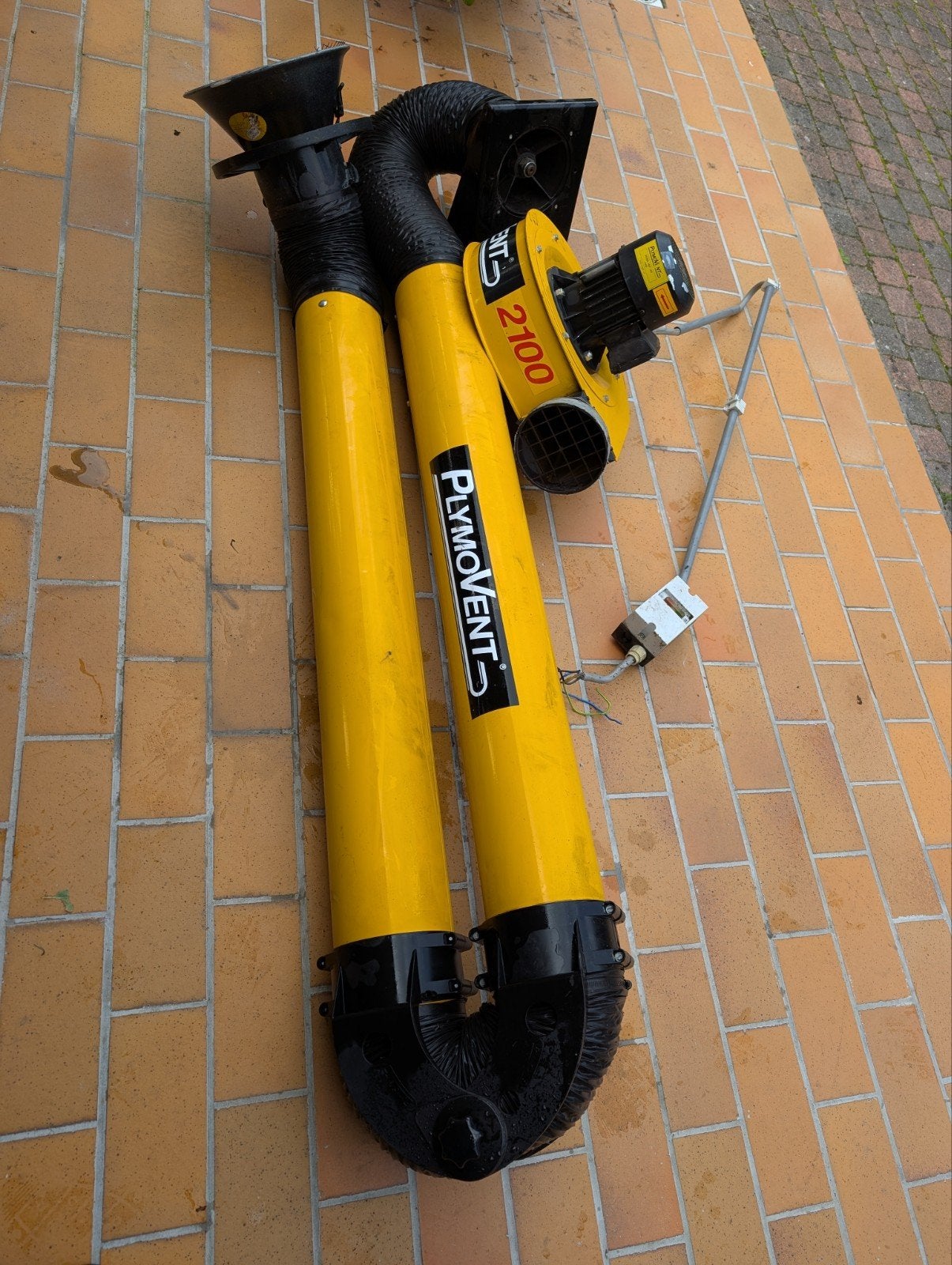 afzuigarm/afzuiging, Ophalen, Zo goed als nieuw, Afzuiger