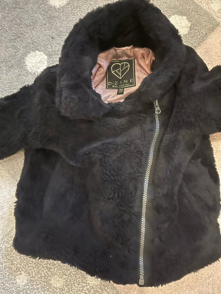 Winterjas meisje 128/134, Ophalen of Verzenden, Zo goed als nieuw, Meisje, Jas