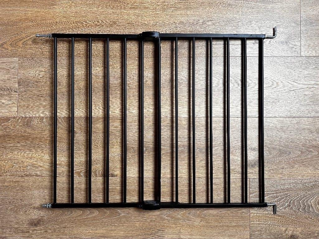 Zwart metalen klemhekje - verstelbaar, Ophalen, Gebruikt, Klemhekje, Metaal of IJzer